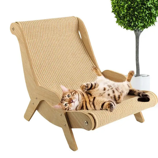Cozy Cat Scratching Post Lounge Chair Bed On Sale