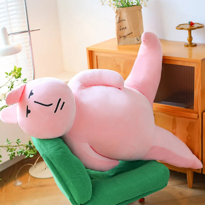 Pink Rabbit Friend Throw Pillow Plush Toy Soft Decorative Cushion Doll On Sale