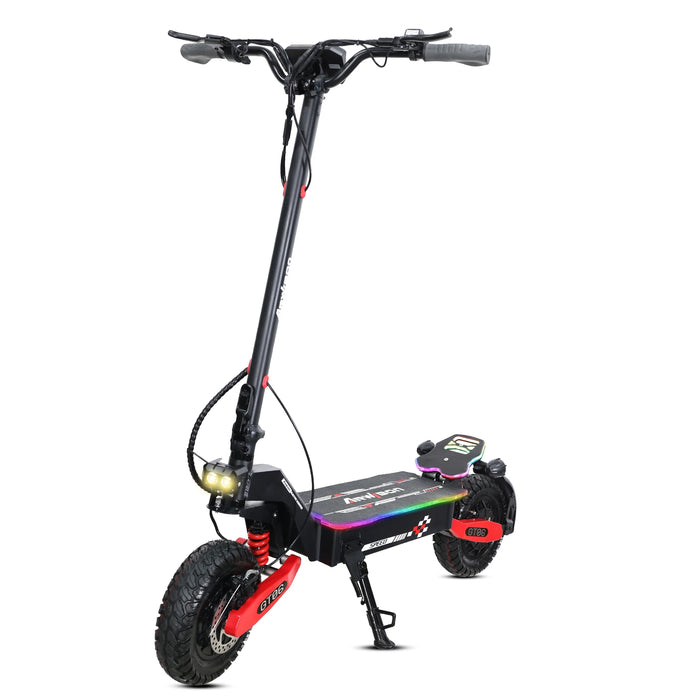 GT6 Off-Road 50KM/H 48v Battery Long Range 65km LED Display 11" High Speed Foldable Electric Scooter For Adults 1200W Motor On Sale