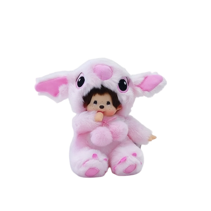 20cm Miichi Monkey Monchhichi Pink Koala Dress Up Costume Collection Soft Plush Doll On Sale