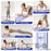6-in-1 Foldable Multi-Purpose Pilates Exercise Board For Abdominal And Core Strength Workout Training On Sale