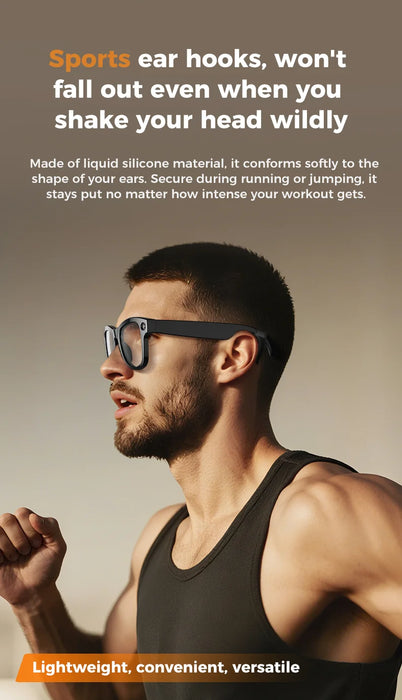 AI Smart Eyewear With Touch Control And Charging Case For Photo, Music, Calls, Hands-free video and Audio Recording On Sale