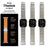 Luminous Magnetic Titanium-style Watch Band Compatible With Apple Watch Series On Sale