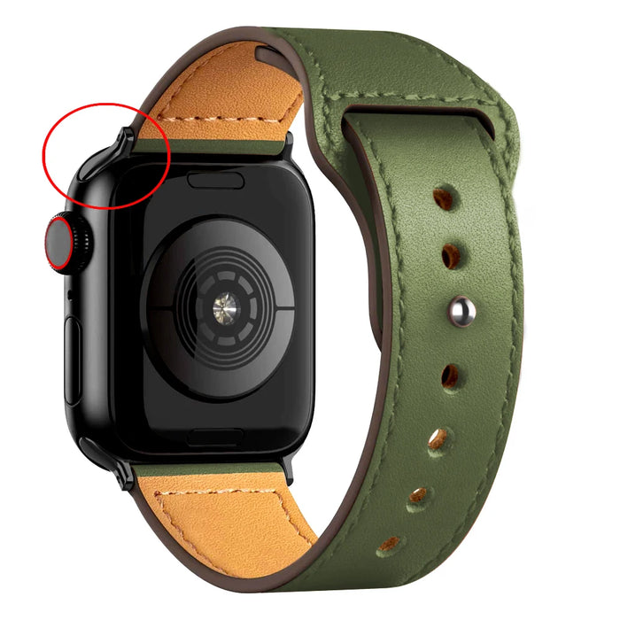 Classy Leather Apple Watch Band Strap 38mm/40mm 42mm/44mm