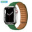 Clover Green Silicone Link Magnetic Loop Apple Watch Band On Sale