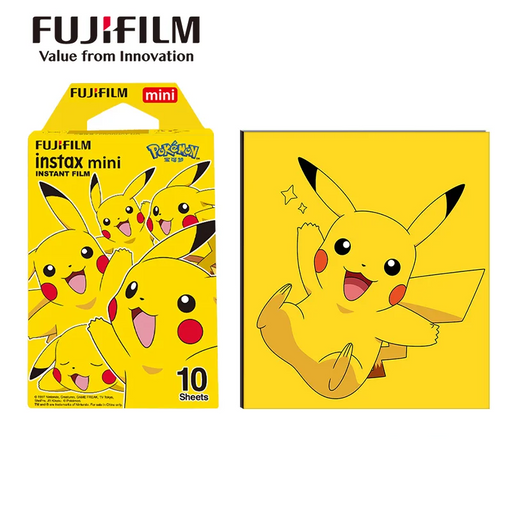 Fujifilm Instax Mini Films & Album - Pikachu On Sale