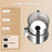 900 ML Detachable Stainless Steel Milk Jug Automatic Electric Cafe Milk Frother For Hot or Cold Latte, Coffee, or Chocolate On Sale