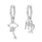 12 Constellation 925 Sterling Silver Virgo Hoop Earrings Timeless Zodiac Elegance On Sale