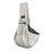 Pet Dog Travel Carrier Crossbody Bag In Light Gray On Sale