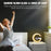 Smart Wireless Phone Charger with Bluetooth 5.0 Dual Speakers LED Alarm Clock and Atmosphere Night Light Lamp On Sale