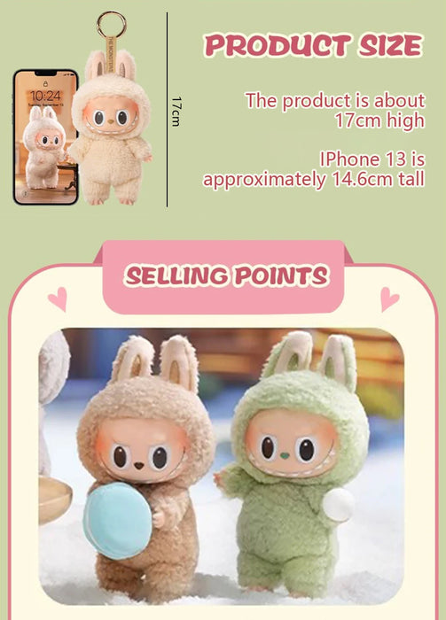 The Labubu Monsters Action Figure Vinyl Face Plush Dolls Blind Box On Sale