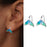 925 Sterling Silver Ocean Marine Life Theme Mermaid Tail Drop Earrings Collection On Sale