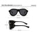 Size Of Chic Vintage Steampunk Goggle Style Oval Polarized Sunglasses