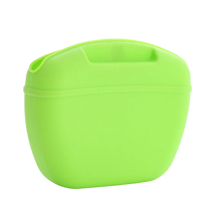 Silicone Pet Treats Neon Green Waist Pouch Bag On Sale