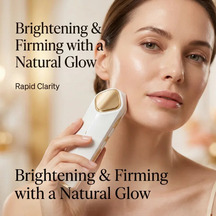 Handheld NIR Near Infrared LED Facial Skin Care Device 2-in-1 Light Therapy Beauty Tool for Skin Rejuvenation & Firming On Sale