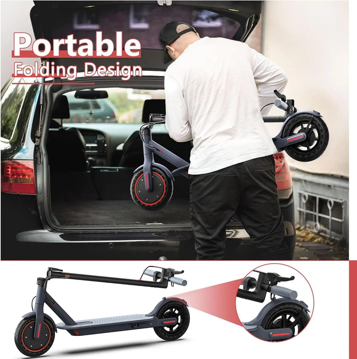 Foldable Electric V1 Scooter With Cruise Control Dual Braking System and Smart App Control On Sale