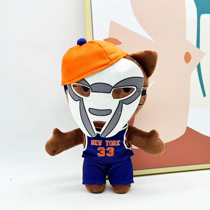 Hello Kitty MF Doom Rapper Figure Icons Hiphop Fashion Fans Stuffed Soft Plush Toy Dolls Collection On Sale