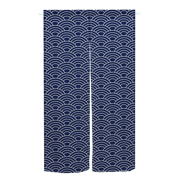 Japanese Linen Patterned Hanging Half-Curtain Doorway Tapestry Noren On Sale