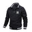 Unisex Varsity Jacket – Lightweight Retro Baseball Style Coat for Men and Women In Black On Sale