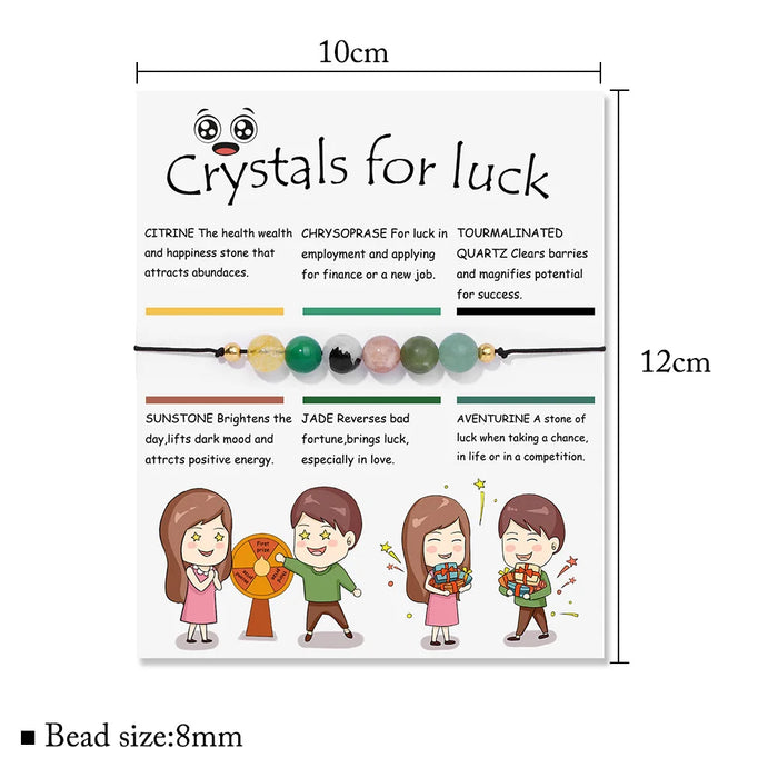 Smooth Round Natural Gem Stone Energy Bracelets for Balance & Style On Sale – Citrine, Chrysoprase, Tourmaline Quartz, Sunstone, Jade, Aventurine