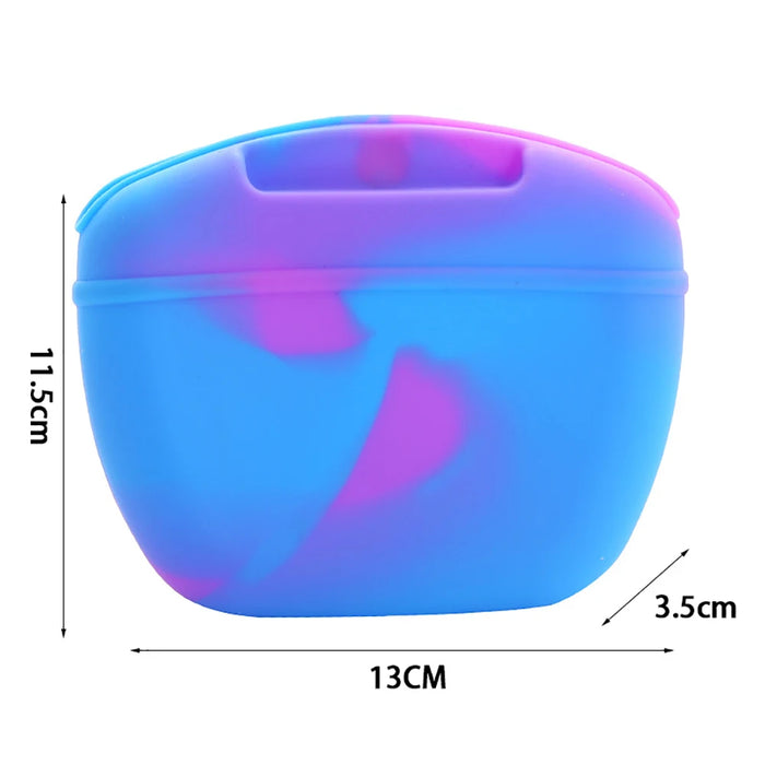 Size Of Silicone Pet Treats Waist Pouch Bag