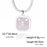 12 Constellation Zodiac Square Medallion Pendant Snake Chain Necklaces On Sale