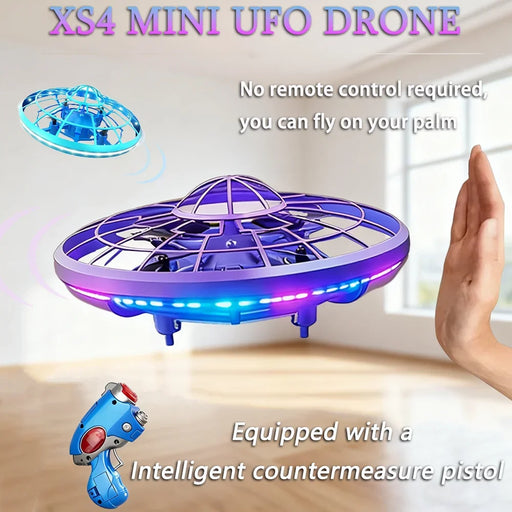 Mini Hand Gesture RC Drone Indoor Flying Toy On Sale