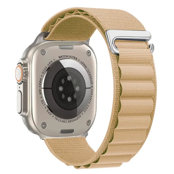 Walnut Brown Alpine Loop Collection For Apple Watch Series On Sale