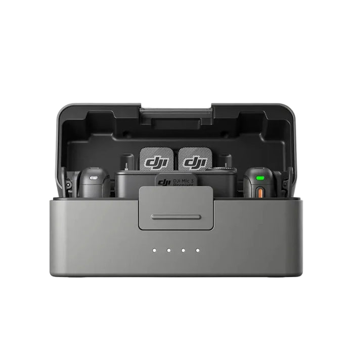 DJI Mic Mini 3 Wireless Microphone System with Dual Transmitters, Noise Reduction, 32-Bit Float Recording, 400m Transmission, and Optional Charging Case On Sale