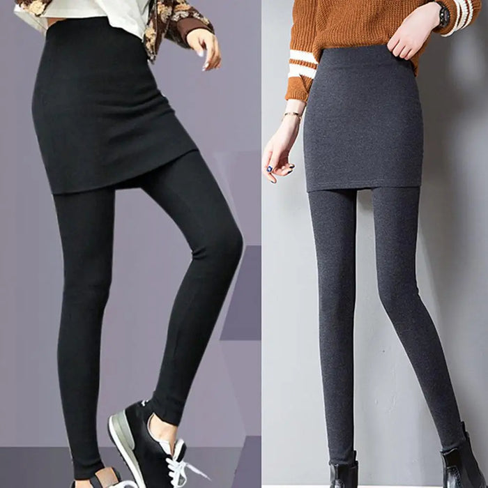 Comfortable Warm One Piece Mini Leggings On Sale - Plus Size Available  