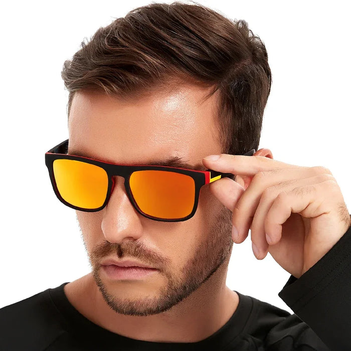 Vintage Style Square Sports Anti-Glare UV400 Sunglasses On Sale