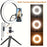 12" 23cm LED Ring Fill Light With Tripod Selfie Photography Phone Stand On Sale