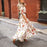 Floral Printed Sling Long Maxi Dress On Sale