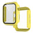 Colourful brick-style resin watch band with matching protective case compatible with Apple Watch 38mm–49mm on sale