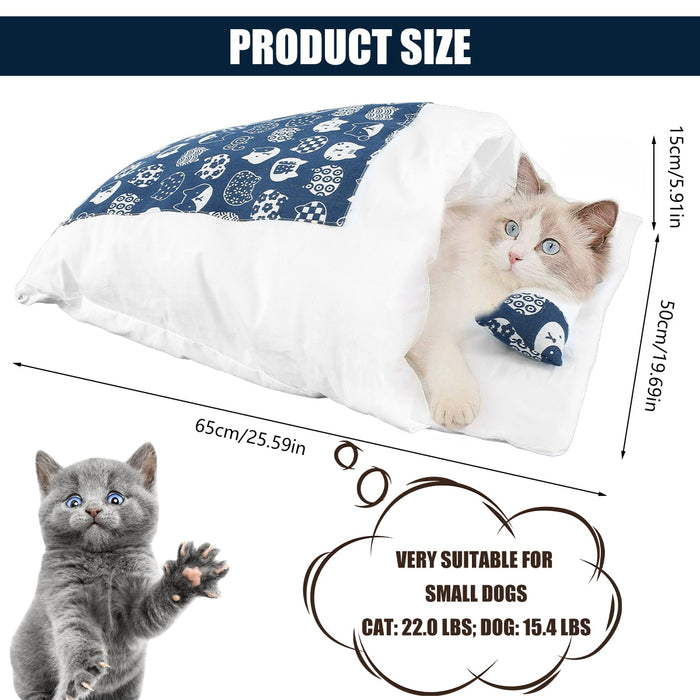 Machine Washable Japanese Pet Futon Bed For Cats or Dogs On Sale