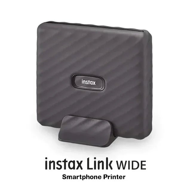 Fujifilm Instax Link WIDE Bluetooth Instant Photo Printer For Instax Mini Film – Portable Smartphone Printer (Gray) On Sale