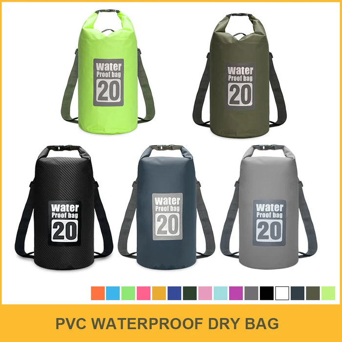 Lightweight Waterproof Dry Bag Backpack For Outdoor Water Sports (5L–30L) On Sale