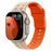 Starlight Orange Textured Silicone Sport Watch Band Compatible With Apple Watch 38mm 40mm 41mm 42mm 44mm 45mm 46mm 49mm (Series 3–11, SE & Ultra) On Sale