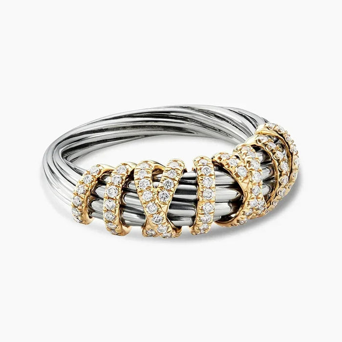925 Sterling Silver David Yurman Style Fashion Jewelry Rings On Sale