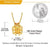 12 Horoscope Zodiac 18K Gold Plated 3D Charm Pendant Necklaces On Sale