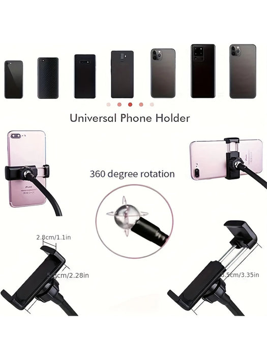 12" 23cm LED Ring Fill Light With Tripod Selfie Photography Phone Stand On Sale