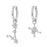 12 Constellation 925 Sterling Silver Aries Hoop Earrings Timeless Zodiac Elegance On Sale