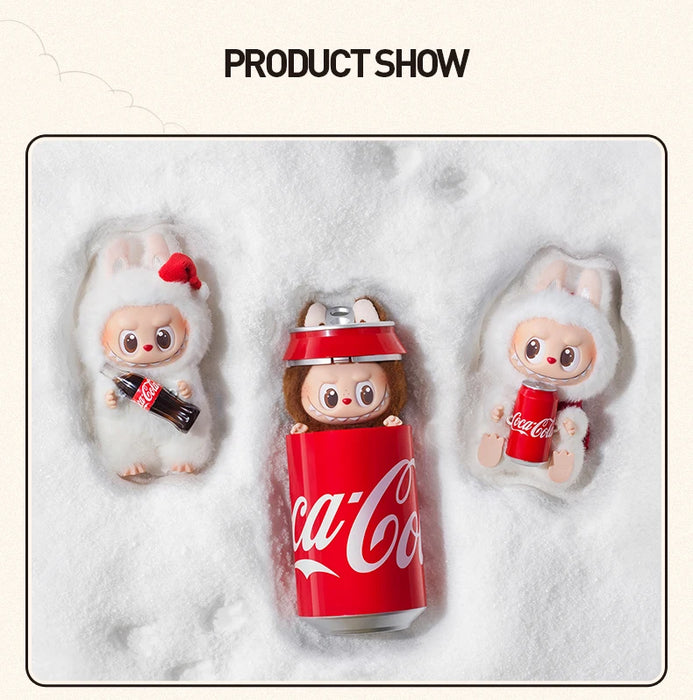 The Labubu Cola Heartbeat Monsters Action Figure Plush Dolls Blind Box Collection On Sale