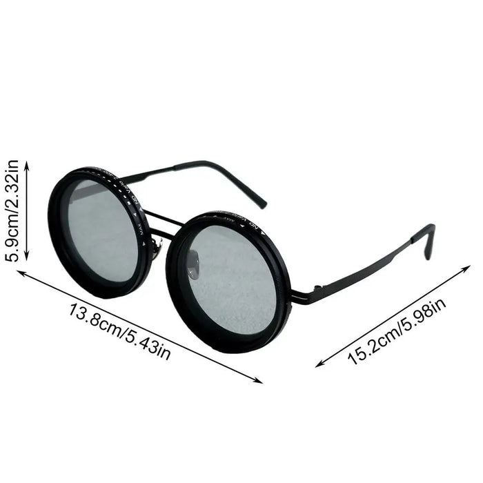 9 Gears Adjustable ND Dimming Filter UV Polarized Sunglasses On Sale