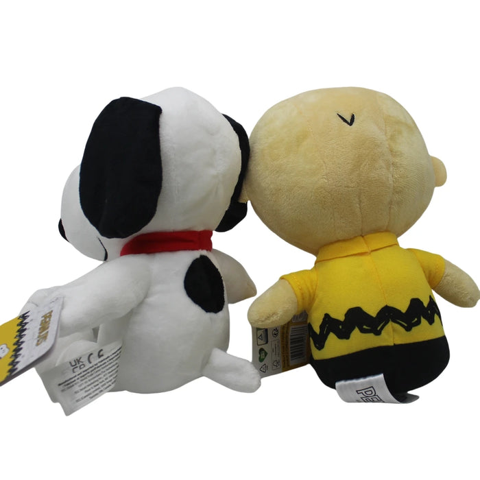 25CM Peanuts Snoopy, Charlie Brown, Woodstock Soft Plush Doll Toys On Sale