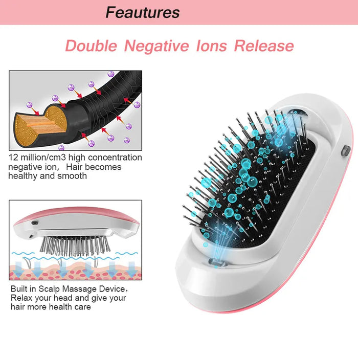 Double Ions Hairbrush On Sale