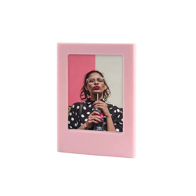 All Pink Color Magnetic Photo Frames For Fujifilm Instax Mini Film Photo On Sale