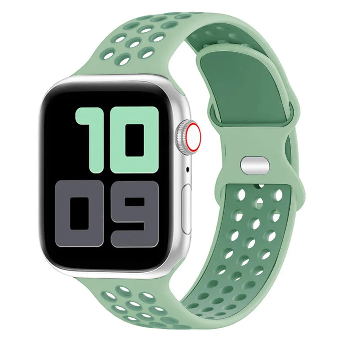Moss Green Silicone Sport Band for Apple Watch Strap On Sale