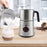 900ML Detachable Stainless Steel Milk Jug Automatic Electric Cafe Milk Frother For Hot or Cold Latte, Coffee, or Chocolate On Sale
