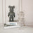 400% Clear Crystal Bear Statuette Pop Art collectible Decoration On Sale